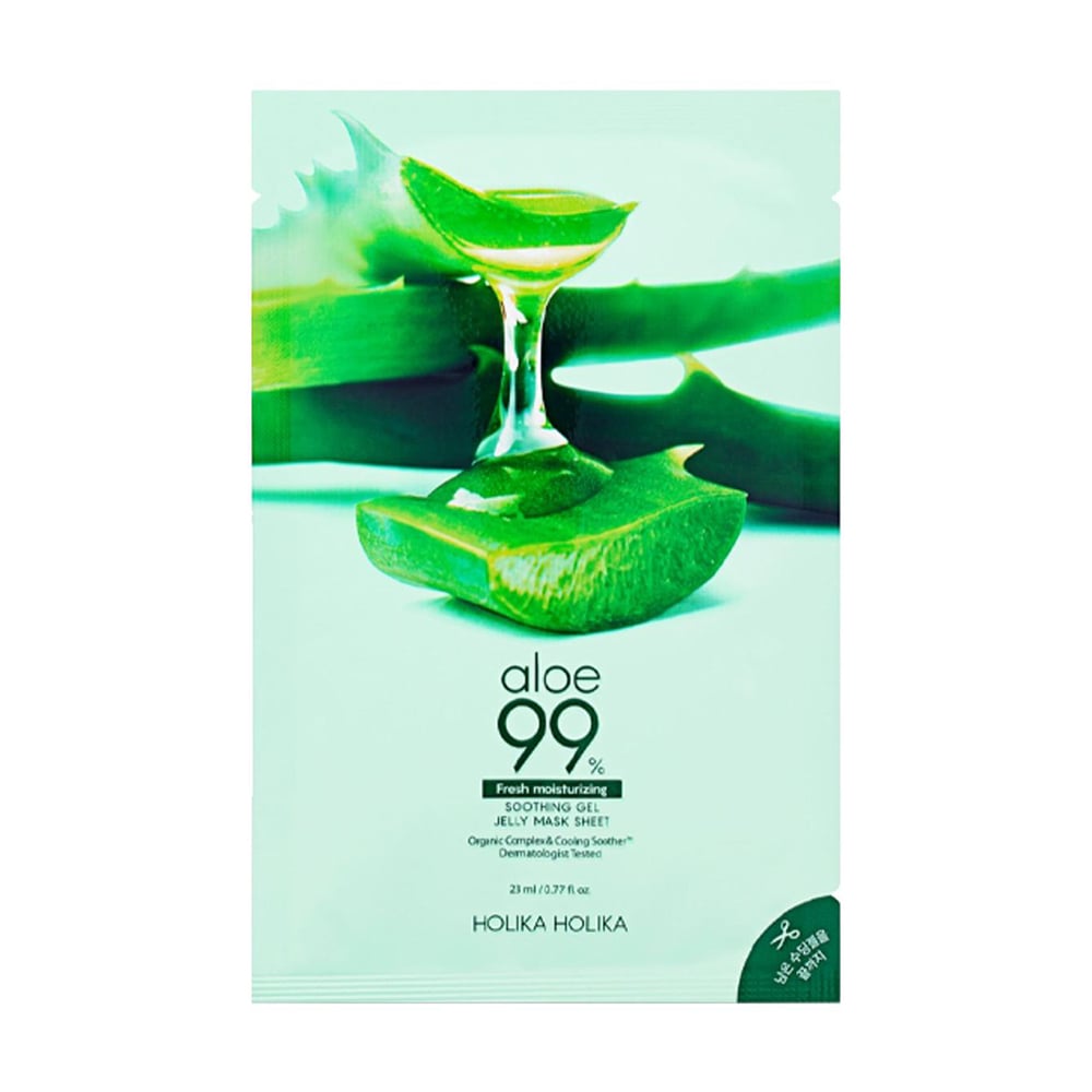 Гелева маска для обличчя Holika Holika Aloe 99% Soothing Gel Jelly Mask Sheet, 23 мл